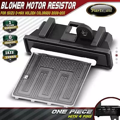 Blower Motor Heater Fan Resistor For Isuzu D-Max TF Holden Colorado RC Rodeo RA • $19.50