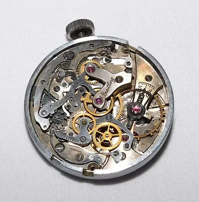Vintage Breitling 175 17 Jewels Watch Movement ~ Winds Up & Runs ~ • $250