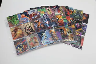 Marvel Masterpieces 1993 Series 2 #1-90 Base Set Only Trading Cards Skybox NM • $40