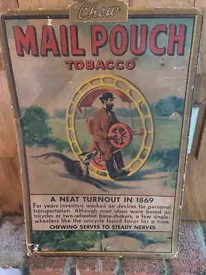 Antique Mail Pouch Paper Stand Up • $69