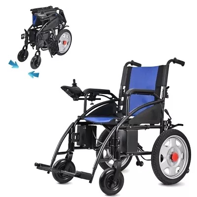 Foldable Electric Wheelchair Mobility Scooter DIYAREA Motorized Dual Motors • $685.01