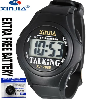 Speaking English Talking Watch Extra 5 Years Free Battery With Gift Box  • $13.99