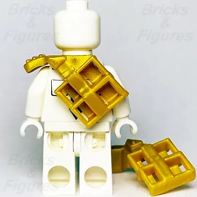2 X Ninjago LEGO® Gold Ninja Armor Shoulder Pad Scabbard For Two Katana Swords • $15.99