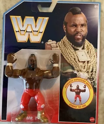 2021 WWE MR. T Mattel Official Retro Action Figure • $29.99