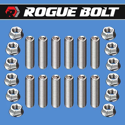 Mopar Big Block Header Stud Kit Bolts Stainless Steel Bbm 383 413 426w 440 R Rb • $20.95