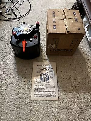 LIONEL TYPE-KW TRANSFORMER O GAUGE  115 Volts 60 Cycles 190 Watts WITH BOX • $80