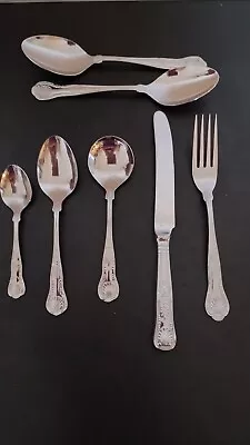 £48 • Buy Oneida Kings Pattern Stainless Steel Cutlery 32 Piece Set
