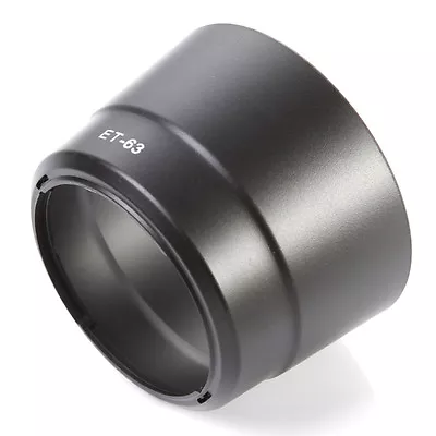 Bayonet Mount Replacement Lens Hood For Canon EF-S 55-250mm F4-5.6 IS STM ET-63 • $4.39