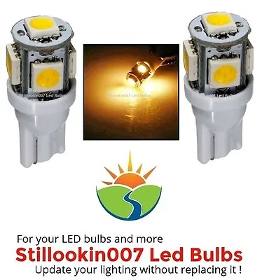 2 - Landscape Light Bulbs WARM WHITE 5LED. Replaces 12v T5 Malibu Bulbs • $17.07