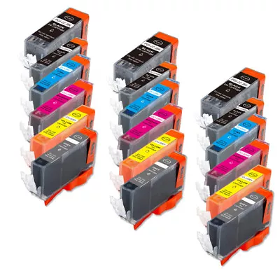 18 New Ink Pack W/ Smart Chip For Canon 225 226 MG6120 MG6220 MG8120 MG8220 • $16.37