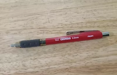 Vintage Y&C Grip500 0.5mm Mechanical Pencil Japan • $29.99