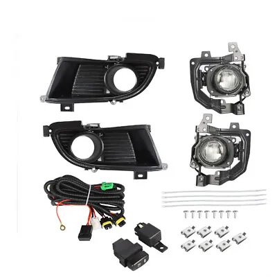 For 04-05 Mitsubishi Lancer Fog Lights Car Driving Lamps Clear Switch Wiring Kit • $35.43