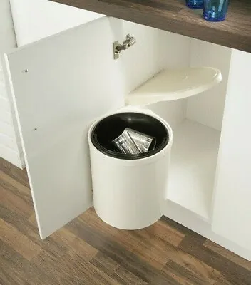 Swing Out Waste Bin For Under Sink Kitchen Cupboards Cabinets Units Built In • £31.99