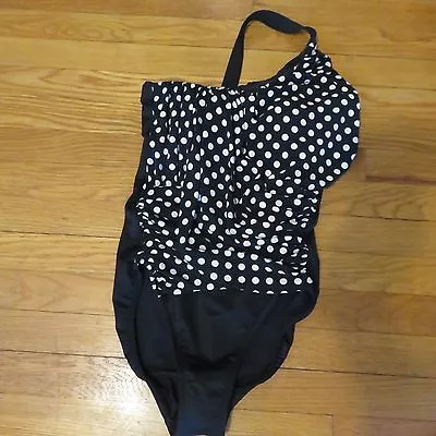 Women's Magicsuit Slimming Black White 1 Piece Bathing/swim Suit 8 New NWT $170 • $79.99