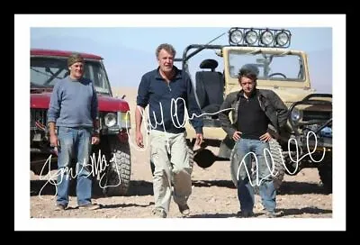 £19.99 • Buy Top Gear - Richard Hammond & Jeremy Clarkson & James May Signed & Framed Photo