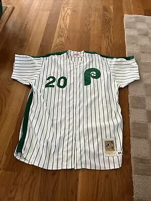 Vintage Authentic Mike Schmidt Phillies Jersey St Pats Xxl Mitchell Ness Green • $300