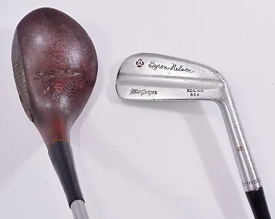 MacGregor Byron Nelson National Open Champion Driving 2 Iron And 4 Persimmon • $19