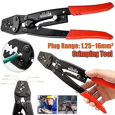 Wire Crimper Cable Pliers Anderson Plug Terminal Crimping Tool Cable Crimper • $34.99