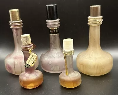 Vintage 1964 Judith Miller Israel Group Of 5 Perfume Bottles  • $249.99