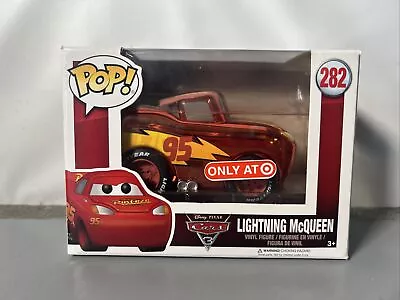 ￼Disney Cars Lightning Mcqueen Funko Pop Target Exclusive Lite Box Damage • $100