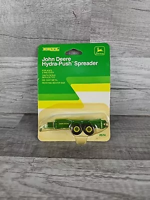 Ertl John Deere Hydra-Push Spreader 1/64 Die-Cast - Ertl 574 - Vintage 1985 • $15.99