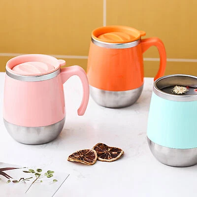 $15.99 • Buy 500ml Vacuum Flask Thermos Coffee Cup Insulated Tea Bottle Water Mug Stainless