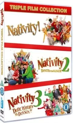 Nativity!/Nativity 2 - Danger In The Manger!/ Nativity 3 - Dude Where's - DVD • £3.71