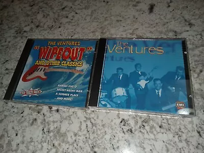 The Ventures - Wipeout & Other Classics/Self Titled - CD Lot - 1995/1998 EMI  • $6.99