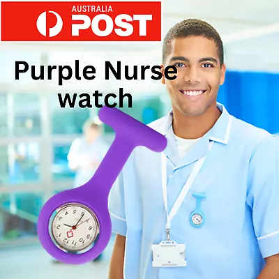 Silicone Watch Brooch Tunic Fob Nursing Nurses Pendant Pocket Watch • $2.99