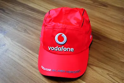 Mercedes Cap Hat F1 Alonso Mclaren Vodafone Neon Orange One Size Regulated Rare • $24.99