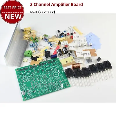 QUAD606 2-CH Power Amplifier Board Kit Output Power 125W 8R 250W 4R QUAD-606 Ts1 • $26.34