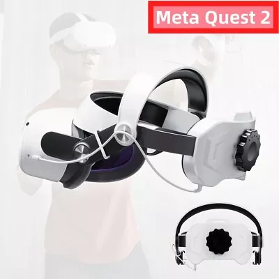 For Oculus Quest 2 VR Head Strap For Oculus Quest 2 Elite Straps Head Pad • $46.89