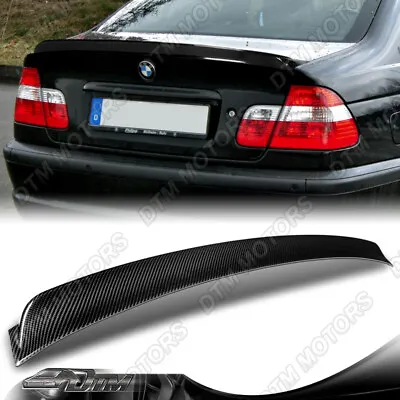 For 99-05 BMW E46 Sedan 320i 325i 330i AC-Style Carbon Fiber Trunk Spoiler Wing • $132.99