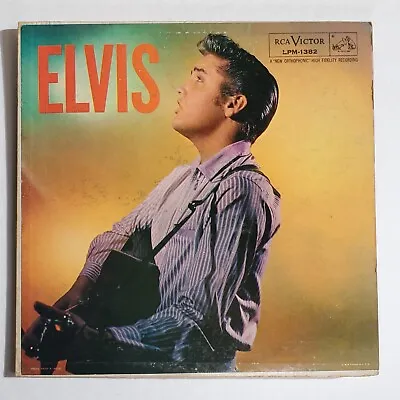 Elvis Presley - Elvis Vinyl 1956 LPM-1382 Mono Good + Condition • $36.99