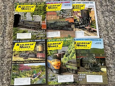 RAILROAD MODEL CRAFTSMAN Magazine 2007 Half Year Lot Of 6 Issues Train Railway • $8.99