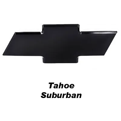 01-06 Chevy Tahoe Suburban Front Billet Bowtie Grille Emblem Smooth - Black • $89.99