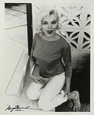 Marilyn Monroe SIGNED George Barris LARGE LIMITED ED Pin-Up Photo Last Sitting • $3000