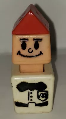 Mcdonalds Little People Vintage 70s  Server Clerk RARE Action Figure In Red Hat! • $24.99