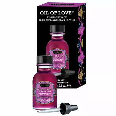 Kama Sutra Oil Of Love Warming Massage Oil Raspberry Kiss • $12.99