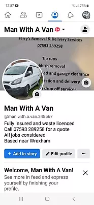 Courier Service Man And Van Collection/Delivery EBay / Wrexham Based  • £1