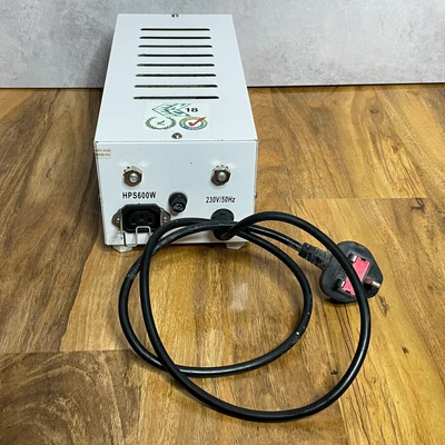 £29.95 • Buy Hydroponic Heavy Duty FloodLight Ballast HPS-600W Sodium Lamp Control Gear 240V