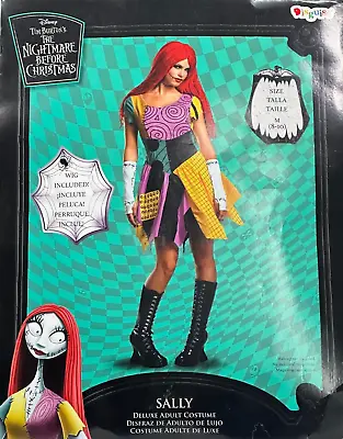 $46.95 • Buy Sally Adult Women's Costume The Nightmare Before Christmas Halloween Dress M