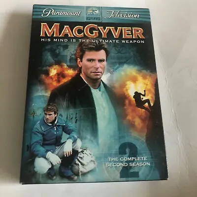 MacGyver Second Complete Season Six DVD Box Set • $10.99