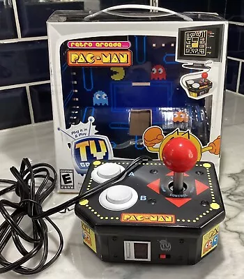 Jakks Pacific Retro Arcade 2009 Pac-Man 12-in-1 Plug N Play TV Game • $35