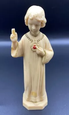 Vintage Child Jesus Statue Figurine Plastic Hong Kong 5 Inch Religious Catholic • $17.99