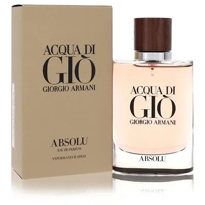 Giorgio Armani Acqua Di Gio Absolu 75ml EDP Spray Sealed Box Genuine Perfume • $156