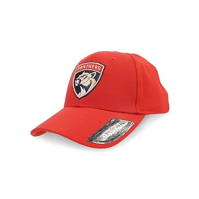 Florida Panthers NHL Adidas Primary Team Logo (Red) Structured Flex Fitted Hat • $19.99
