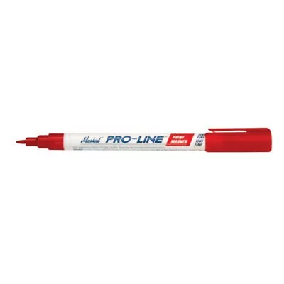 Markal Pro-Line Fine Tip Liquid Paint Marker With 1/16  Bullet Tip Red Lot Of 2 • $17