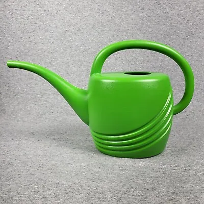 Misco Lime Green Watering Can MINI Vintage Retro Gardening MOD Art Deco Style • $15