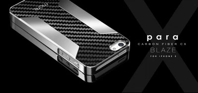 £14.90 • Buy More Thing Para Blaze CX Carbon Fibre IPhone SE 5S 5 Case Cover - Mercury Silver